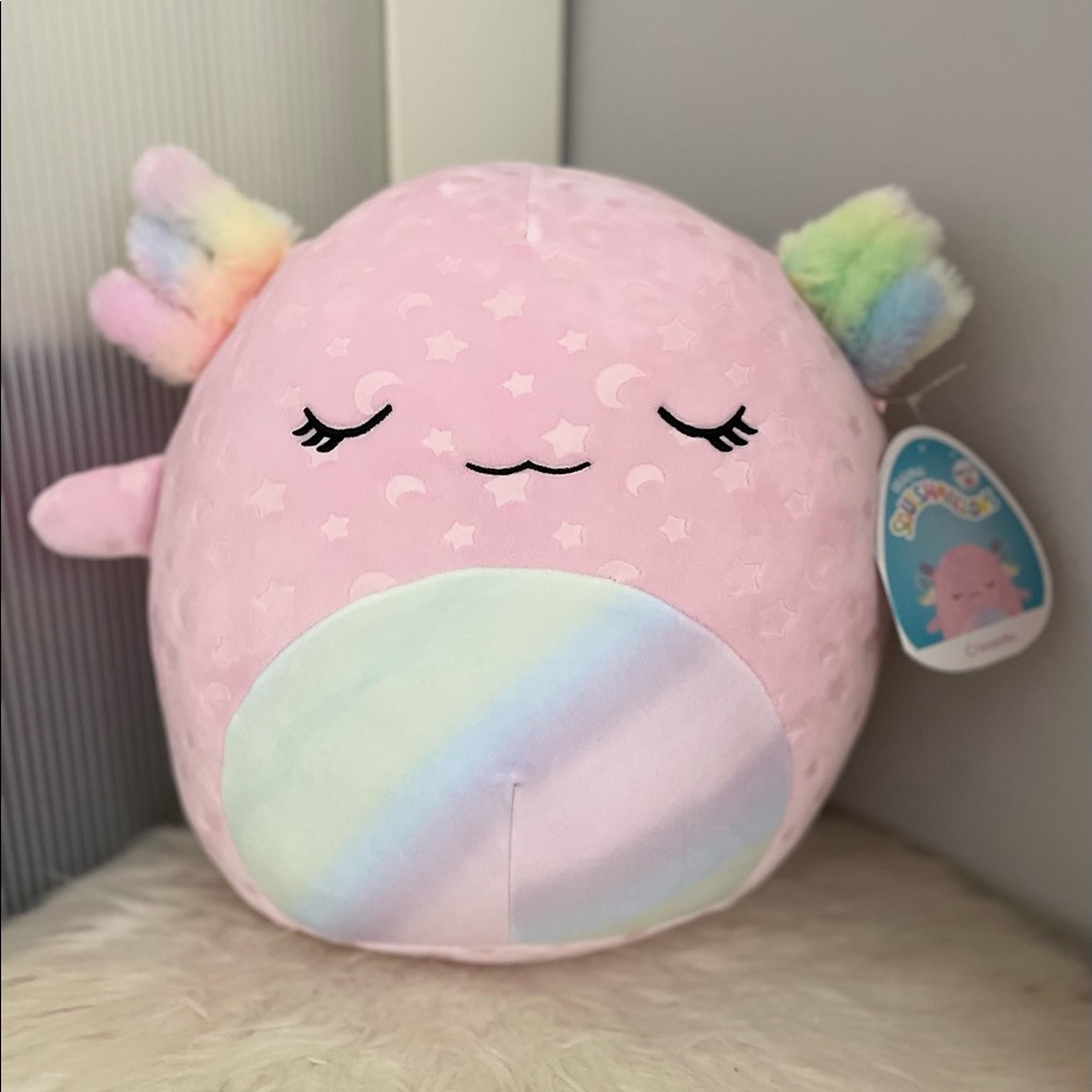 Kellytoy Squishmallow Cressida the Axolotl 13”